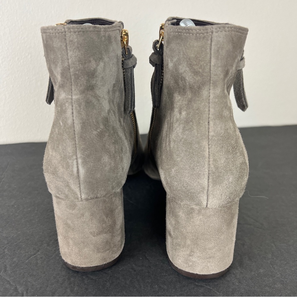 Cole Haan Suede Boots with Side Zippers NWOB - Picture 5 of 9